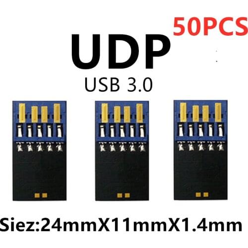 50PCS wholesale UDP USB 3.0 chip memory flash 4G 8G 16G 32G 64GB 128GB Long U disk semi-finished Universal chip pendrive Factory