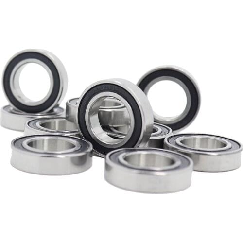 6801 2RS Bearing 12*21*5 mm ( 10 PCS ) ABEC-1 Metric Thin Section 61801RS 6801 RS Ball Bearings 6801RS