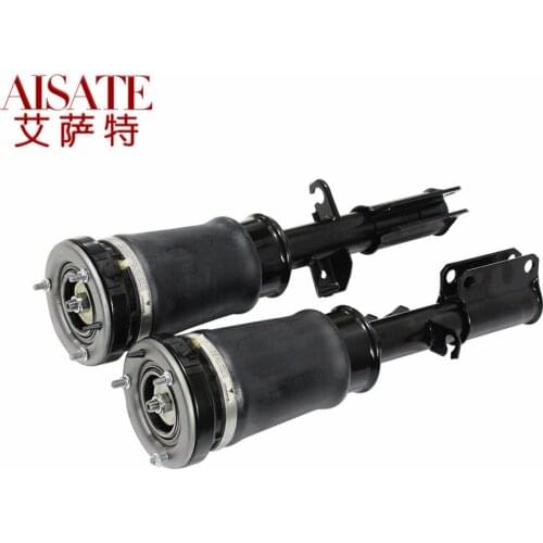 AISATE 2PCS/Front Pair Air Suspension Shock Absorbers Air Struts Fit for BMW X5 E53 1999-2006 37116761443 37116761444