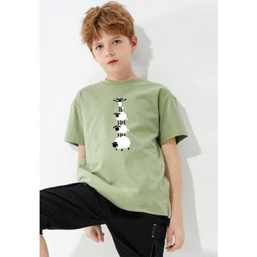 Eid al-Adha 2021 Summer Kids Boys T Shirt Baby Girls T-shirts Children T-shirt Cotton Clothes Tee Tops