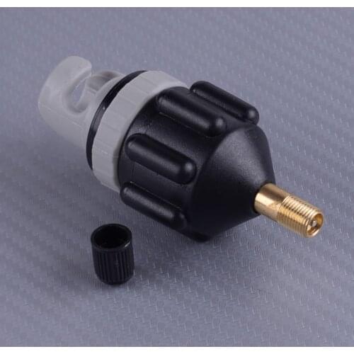 LETAOSK Black SUP Electric Pump Air Valve Adapter Inflatable Boat Paddle Board Canoe Kayak Tool Accessory