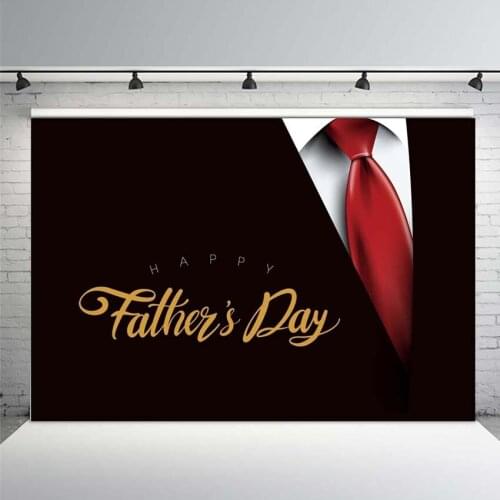 Happy Fathers Day Fathers Day Backdrops for Photography Black Suit Bow Tie White Shirt Men Background Dad Fathers Day Party