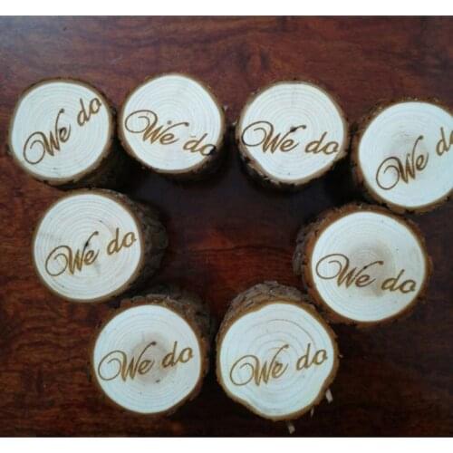 Handmade Blank Wedding Ring Box Natural Wood Jewelry Dispaly Rustic Ring Box A0NF