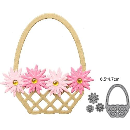 Craft metal cutting dies cut die mold bow flower basket decoration Scrapbook paper craft knife mould blade punch stencils dies