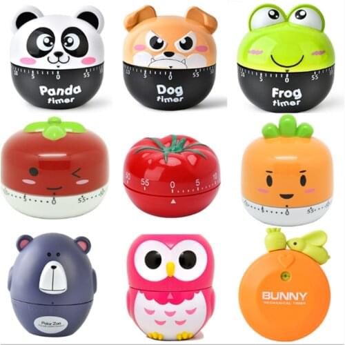 Fashion Design Cute 60 Minute Timer Easy Operate Kitchen Useful Cooking Baking Helper Kitchen Tools Accessories