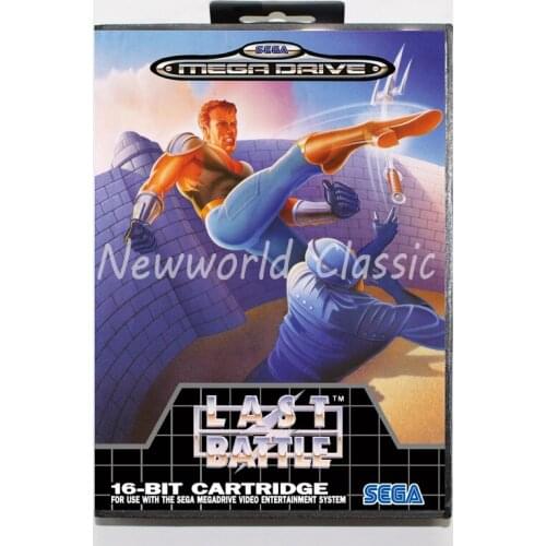 Last Battle 16 bit For Genesis MD Game Card With Box For Sega Mega Drive For Genesis