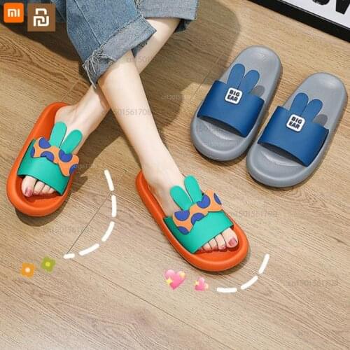 Xiaomi mijia slippers ladies summer cute non-slip slippers home non-slip couple mens sandals and slippers for outer wear