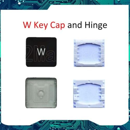 Replacement W Key Cap and Hinges are Applicable for MacBook Pro A1706 A1707 A1708 Keyboard to Replace
