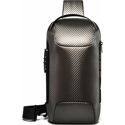 Crossbody Bag Men Multifunction Anti-theft Shoulder Messenger Bags Male Waterproof Short Trip Chest Bag USB Charging Motorcycle