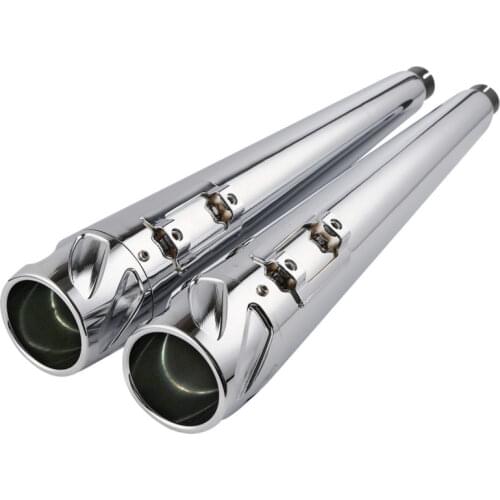 Motorcycle 4" Megaphone Slip-on Muffler Exhaust For Harley Touring Road King Street Glide Electra Glide 1995-2016 2015
