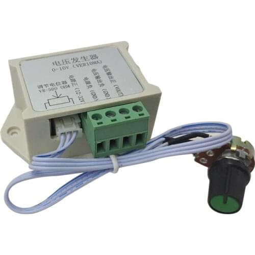 0-10V voltage generator input voltage 13-32V VR-500 OHM wired potentiometer adjustment