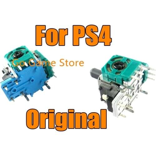 100pcs Original 3D Analog joystick Rocker Wireless Controller Thumbstick Module for PS4 Pro Slim