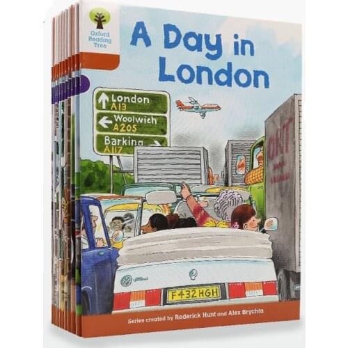 8-15 year 11 book/set Oxford reading tree level 8 Extended reading English picture books English enlightening childrens book