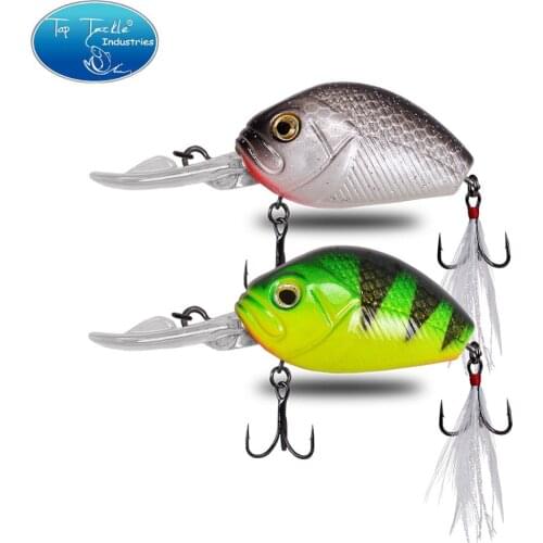 Cf Lure 60mm 7g floating Fishing lure lures for bass Artificial Bait Fish Lure 4 Color Crankbait