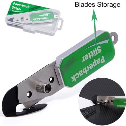 FOSHIO Vinyl Wrapping Carbon Fiber Car Wrap Film Cutter Paperback Slitter Decals Stickers Cutting Tool Blade Tank Utility Knife