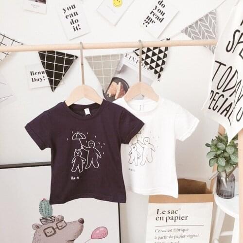 Baby Boys T-shirts Casual Cartoon Print Short Sleeve Shirts For Boys Kids Clothing Summer 2019 Toddler Baby Tops Child Tees New