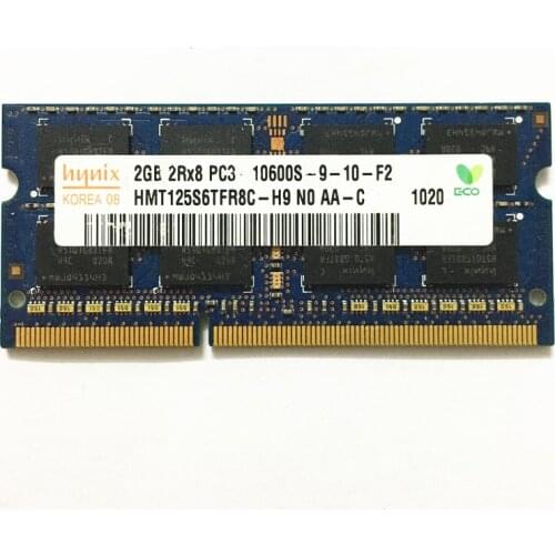 Hynix ddr3 rams 2gb 1333mhz laptop memory 2GB 2RX8 PC 3-10600S-9 DDR3 Notebook memory ddr3
