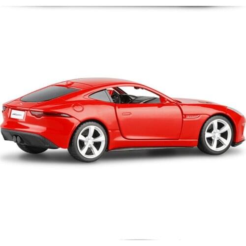 Toy Car 1:36 Jaguar F Type Alloy Sports Car Model Classic Car Model Door Pull Back Car Toy Gifts For Boy Decoration Items