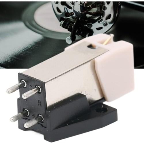 Magnetic Cartridge Stylus With LP Vinyl Needle Accessories For Phonograph Turntable Gramophone Record Stylus Needle
