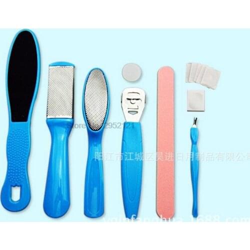 By dhl or ems 100pcs Foot Pedicure Tools Kit Prevent Dead Remover Skin Manicure Foot Skin Care Cuticle Nail Clipper Tools