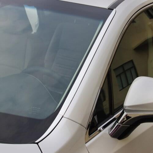 Stainless steel Exterior front Window Sill Lid Trims for lexus nx200t nx200 nx300h 2015 2016 2017 2018