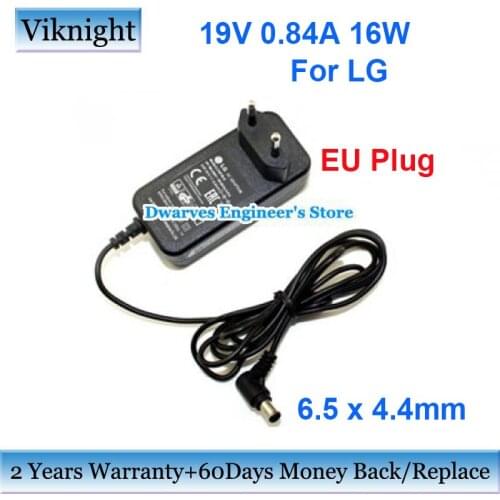 Genuine adapter 19V 0.84a 16w power supply charger for lg adapter EAY63032003 LCAP36-E LCAP60-C