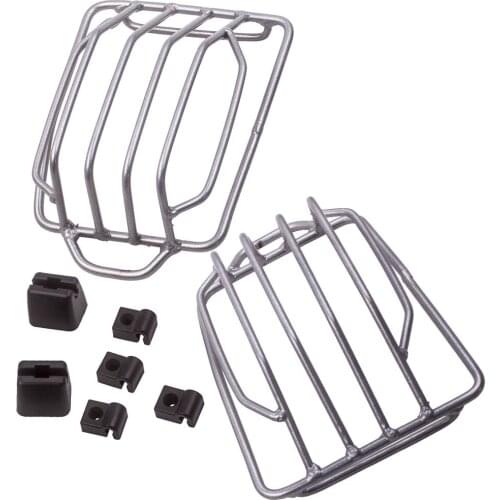 Front Corner Light Guard Cages Cover Red For Mercedes Benz G500 G550 99-07