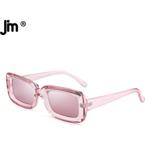 2021 Vintage Women Men Square Sunglasses Fashion Thick Frame Retro Sunglasses