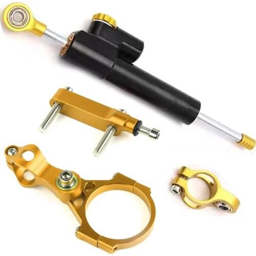 Steering Stabilize Damper Bracket Motorcycle Support Mount Kit For Kawasaki Versys 650 Versys650 2015-2020 2019 2018 2017 2016