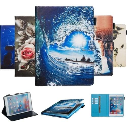 Tab A 10.5 2018 SM-T590 SM-T595 Flip pu Leather Tablet Stand Wallet soft Cover Case for Samsung Galaxy Tab A 10.5 T590 T595 T597