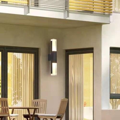 Outdoor Wall Lamp Yard Wall Lamp Garden Wall Lamp Garage Wall Light Alluminum Acrylic Wall Lamp