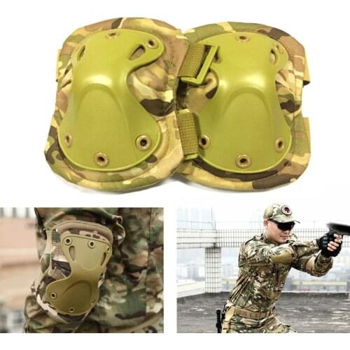 Military Tactical Elbow Pads Army Paintball Airsoft Elbow Protector Outdoor Sport Working Skating Hunting Safety Gear