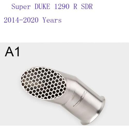 Slip on for Duke 1290 Super DUKE R 1290 2014 2015 2016 2018 2019 2020 Exhaust Muffler Stainless Steel Escape Moto With Laser