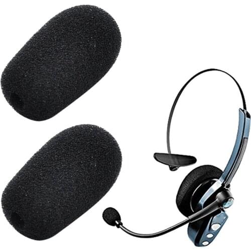 Y9RF 10 X mic Foam Microphone for BlueParrott B250xt B350XT B450XT B450XT Headphone