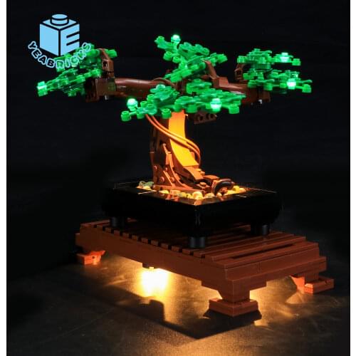 MTELE Brand LED Light Kit For 10281 Bonsai Tree