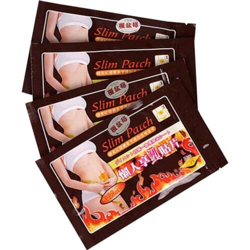 Hot 10pcs Slimming Patch Stomach Cellulite Fat Burner Waist Belly Weight Lossing Paste Diet Product Navel Sticker