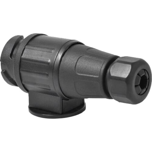 12V 13-Pin Trailer Plug Adapter 13-Pole Trailer Electrical Connector Black