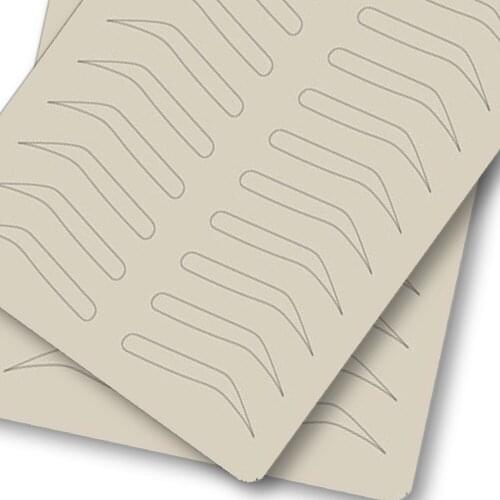 3/5/10/20Pcs Microblading Eyebrow Tattoo Practice Skin Eyebrow Permanent Makeup Supplies Eyebrow Training Skin