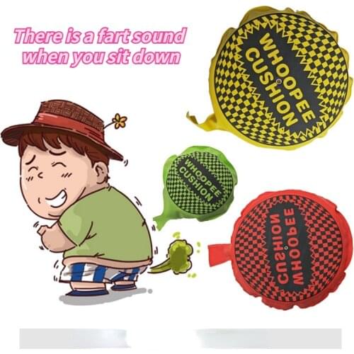 Baby Kids Fun Joke Toys Fart Pad Whoopee Break Wind Cushion Gags Halloween Tricky Funny Toy Sponge fart pad Kids Child