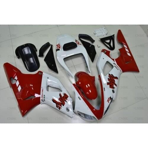 Full Body Kits for YZF1000 R1 99 YZF R1 Fairings 1998 YZFR1 Fairing Kits 1998 - 1999 Black Red