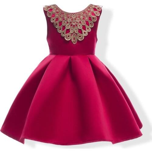 New Kids Clothing Teenagers Girl Party Dress Girls Princess Costume Wedding Dresses For Children 2017 Summer Birthday dress