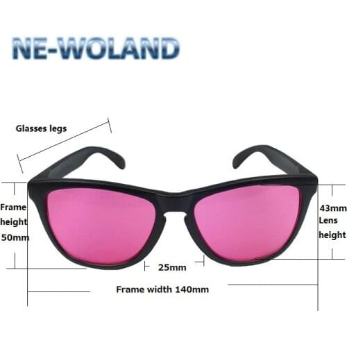 Eyeglasses for color blindness and weak correction,color blind glasses of physical examination for art chemical design