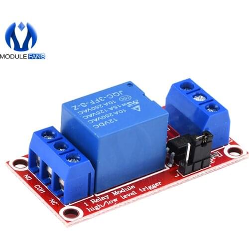 One 1 Channel 1ch Relay Module Board Shield for Arduino with Optocoupler Support High and Low Level Trigger Module