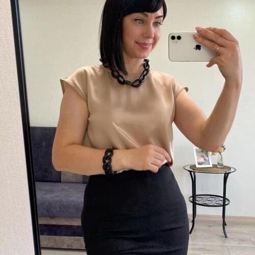 JID Gothic Black Thick Chain Choker Necklace Women Vintage Collar Jewelry Wicca Unusual Plastic Chain Men Statement Necklace