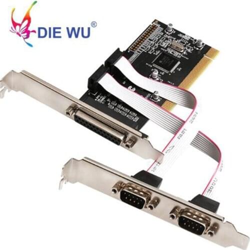 Pci-e expansion card Parallel Port card LPT riser card PCI Express pci e external card Pci printer parallel Control port adapter