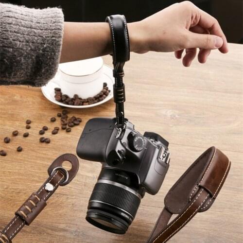 Camera Strap Wrist Hand for Canon Nikon Sony NEX7 NEX6 NEX5T/F A7RII A6300 a5000 a6000 a5100 for Fujifilm X100S X30 X70 E-M10 II