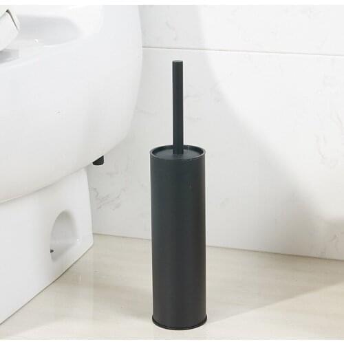 Vidric Carlisle bath floor toilet brush creative toilet cleaning brush set stainless steel punch Free