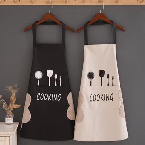 Waterproof Oil Proof Apron Front Pocket Kitchen Cook Garden Cleaning Unisex Wear
