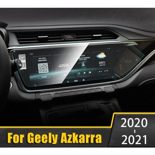 For Geely Azkarra Boyue PRO 2020 202 Tempered Glass Car Navigation Screen Protector LCD Touch Display Film protective Sticker