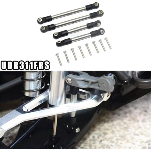 1/7 UDR Rod RC Car Parts UNLIMITED DESERT RACER Accessories Stainless Steel Front Rear Anti-roll Frame Support Tie Rod